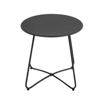 2 CHAIRS + 1TABLE 2+1 DARK GREY