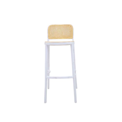 CHAIR PLASTIC WHITE 098B