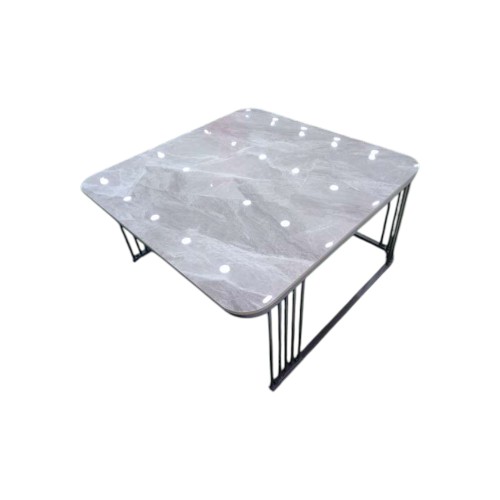 TEA TABLE SET OF 2 A+B+C GREY T