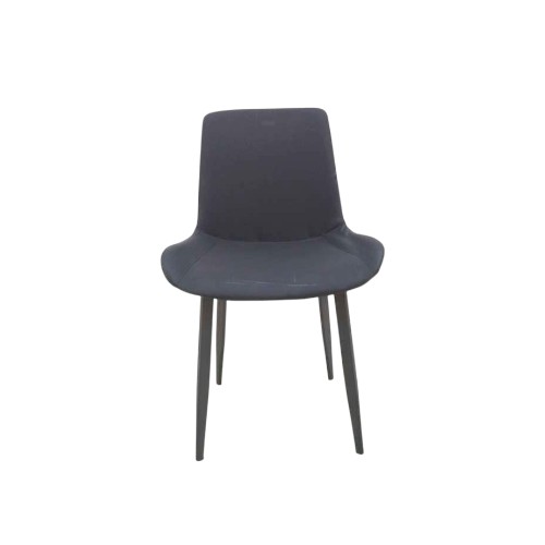 CHAIR A+B BLACK X007