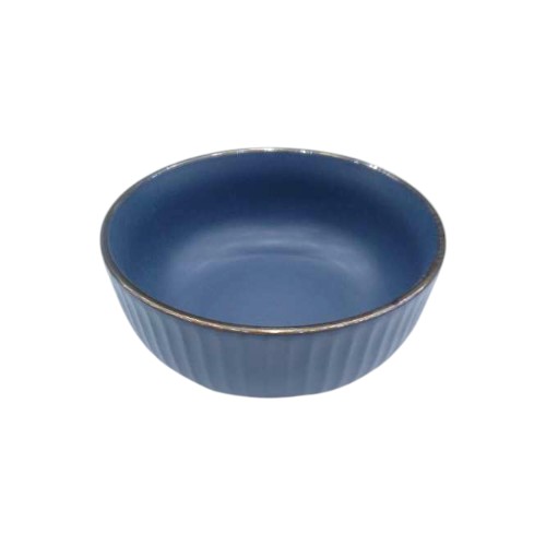 CERAMIC BOWL 15.5CM DARK GREY