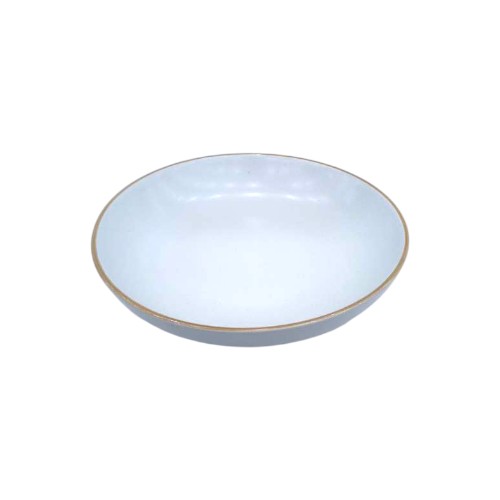 CERAMIC BOWL 23.5CM GREY