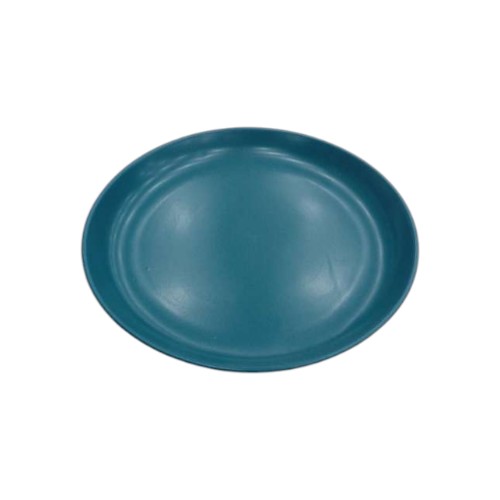 CERAMIC PLATE 21.5CM GREEN