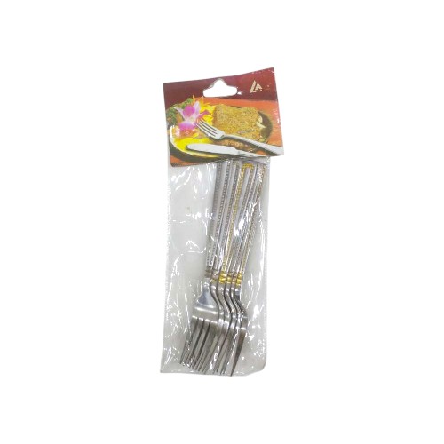 FORK STEEL 6PCS B247 16CM