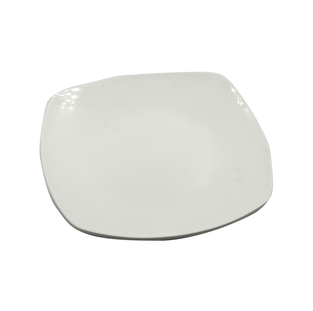 CERAMIC PLATE SQ 18CM Q241
