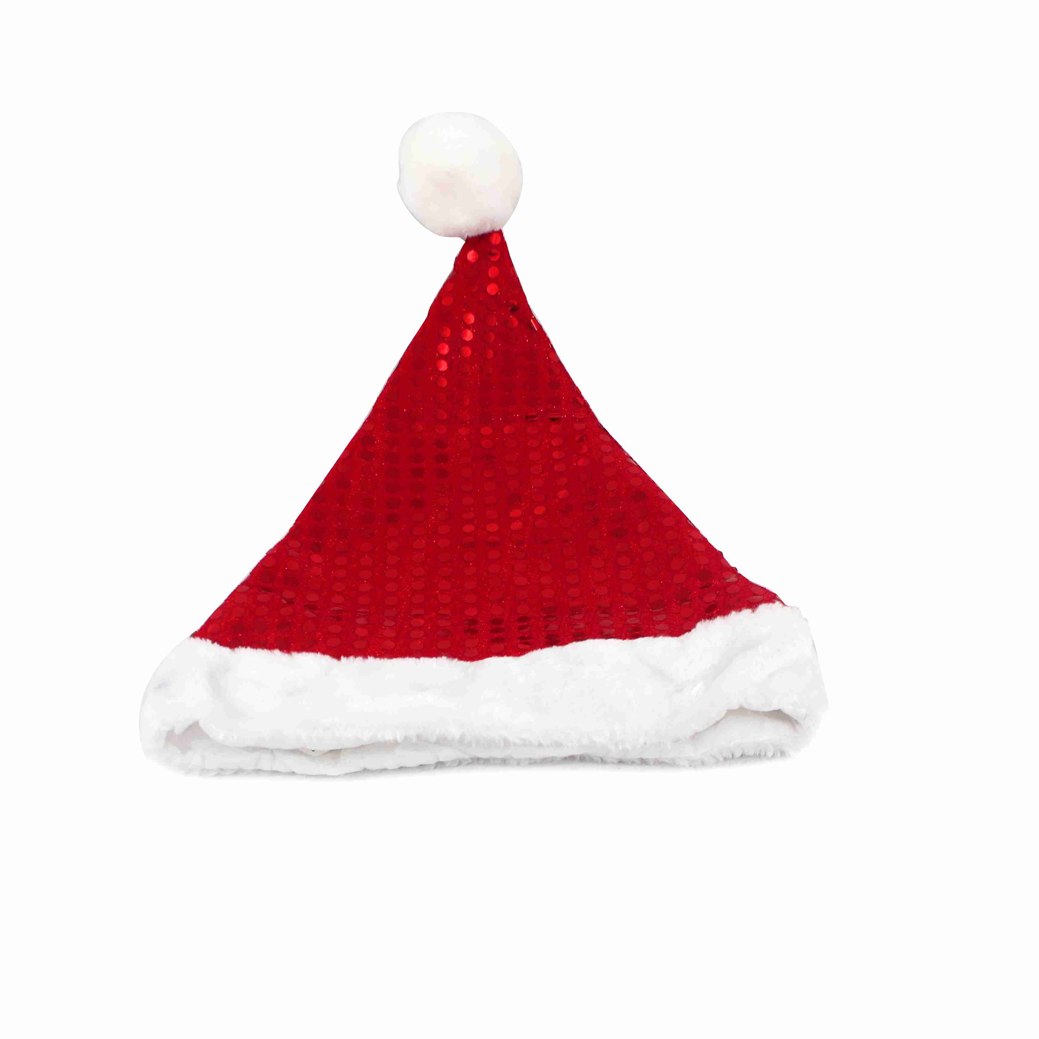 SANTA HAT GLITTER 35CM