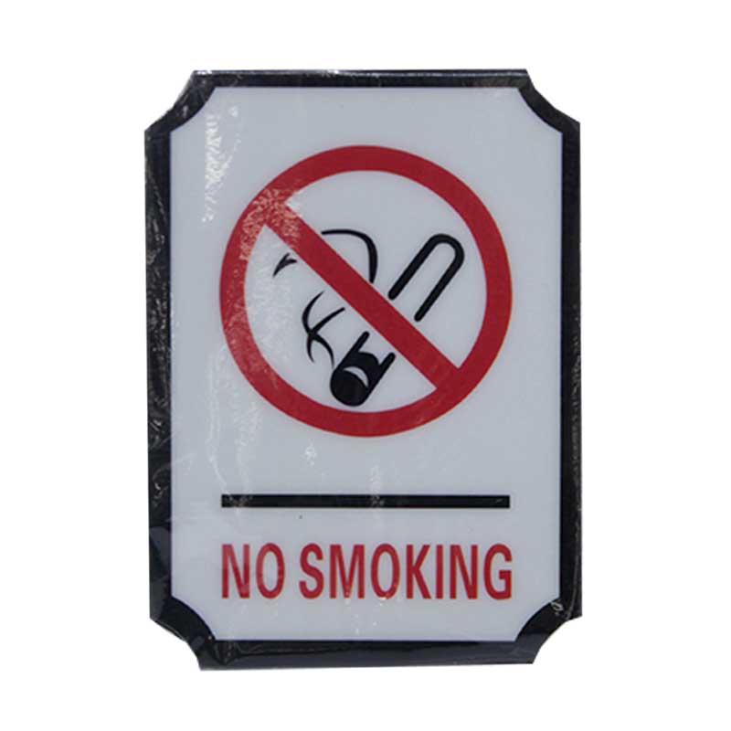 NO PHOTO SIGN SELF ADHESIVE 10P