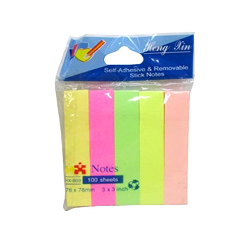 NOTE PAD SET STICKY 3X3IN B03