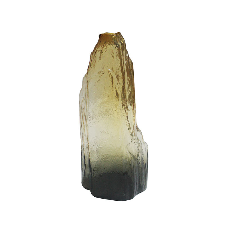 VASE GLASS COL LS1077 41CM