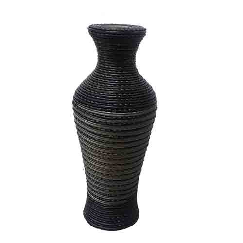 VASE RATTAN 40CM F84