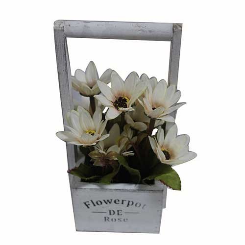 FLOWERS IN POT LY-MTL-03