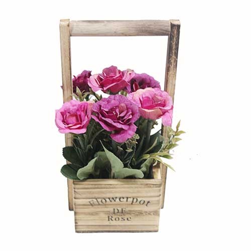 FLOWERS IN POT LY-MTL-02