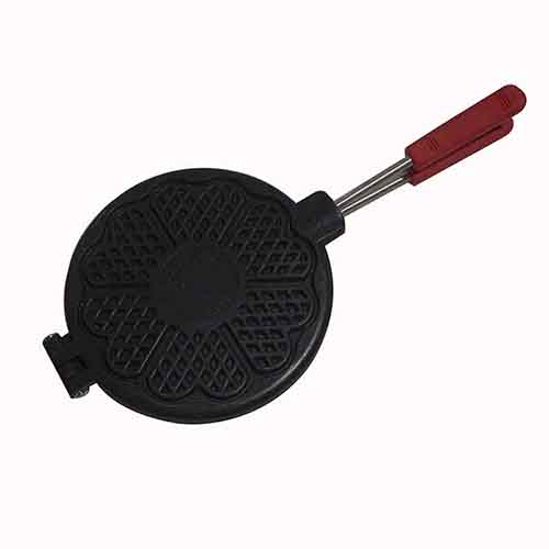 WAFFLE PAN 20CM ROUND MASKOT