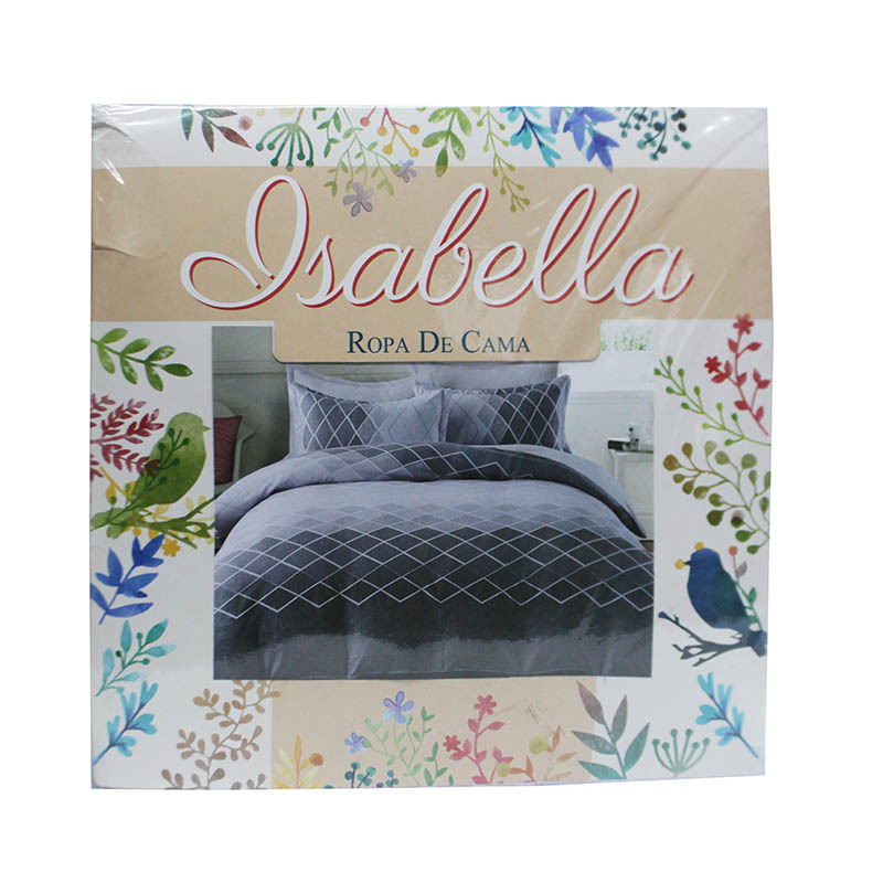 BEDSHEET DOUBLE 4PCS ISABELLA 2