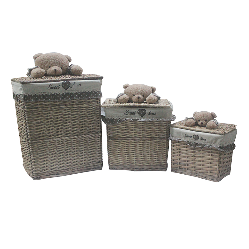 LAUNDRY BASKET 3PCS LB10068F