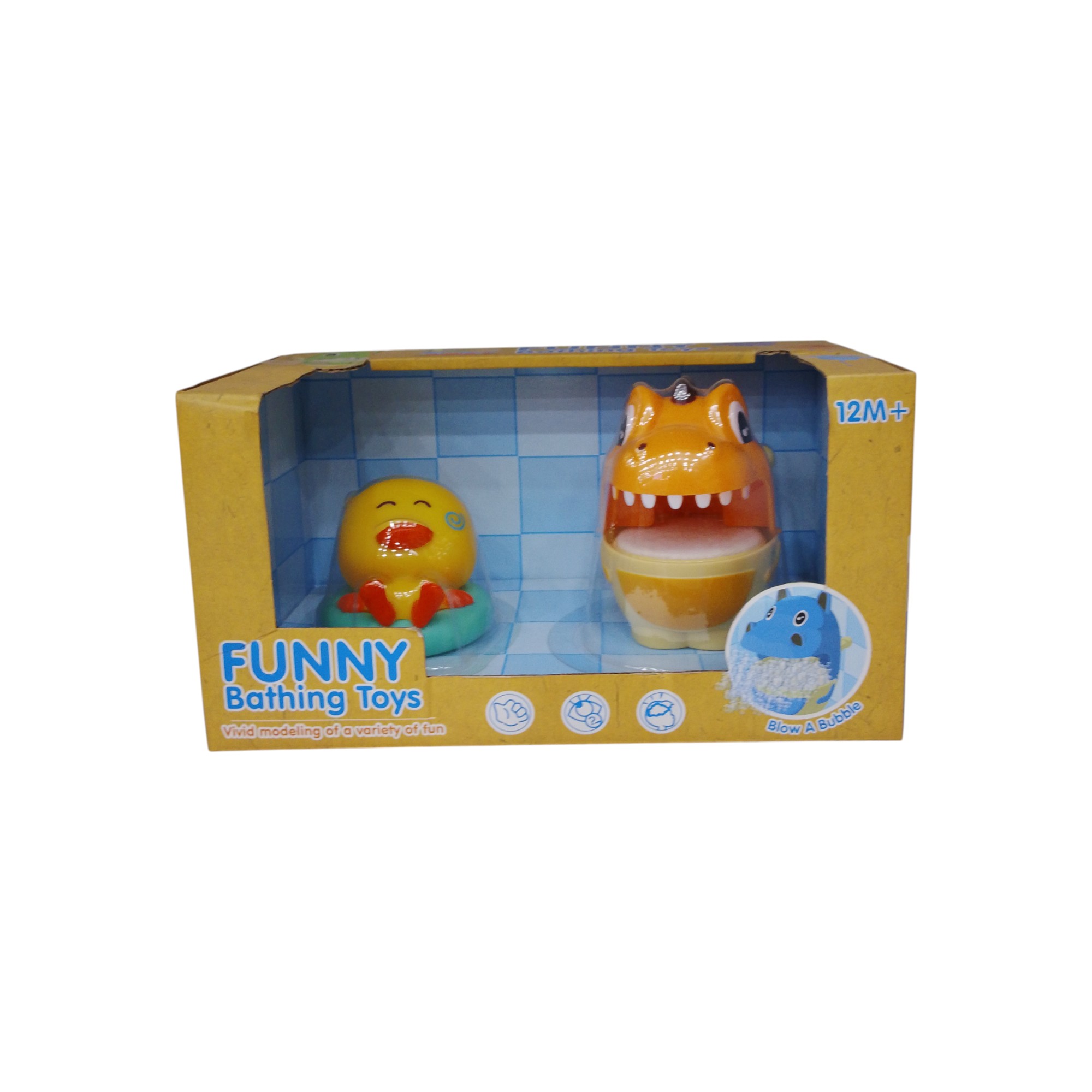 BUBBLE MACHINE DUCK BATH TOY