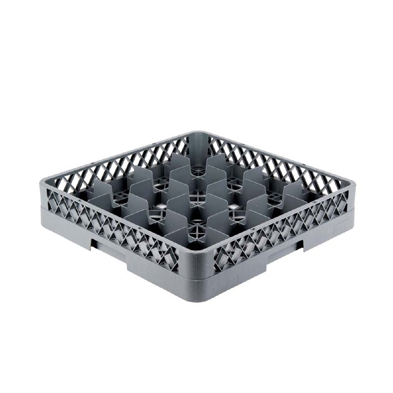 STORAGE RACK 49X49X10CM 16 GLAS