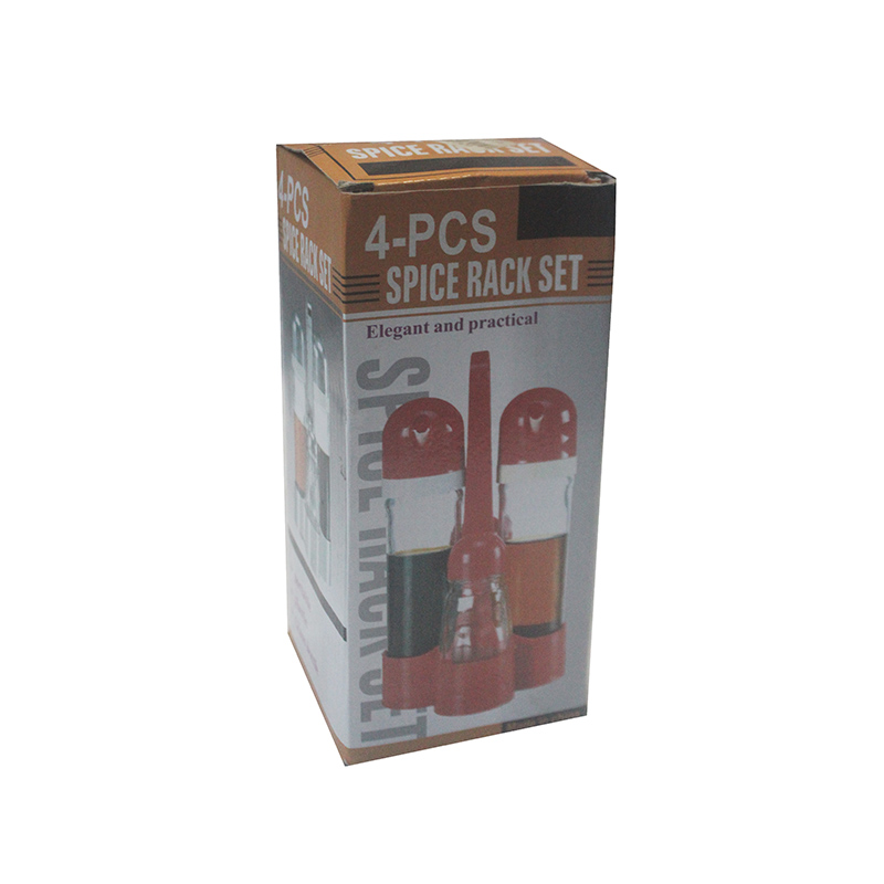 SPICE RACK SET 4PCS PLASTIC BEQ