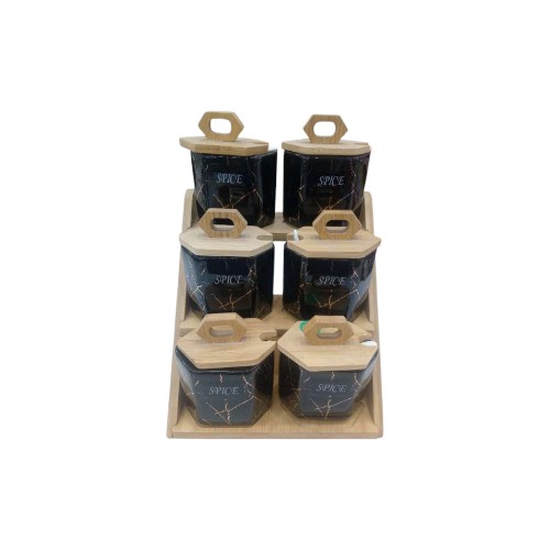 SPICE CANISTER 6PCS SET JAC7696