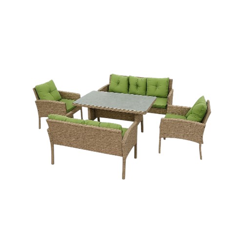 SOFA DINING SET 5PCS LUC-161-