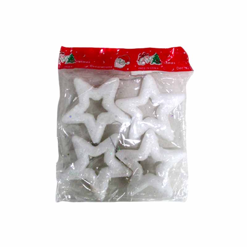 XMAS DECO 6PCS BALLS AB20305