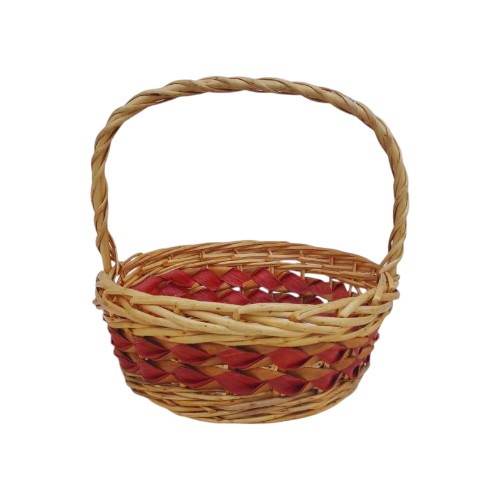 BASKET STRAW 31CM JY-0252