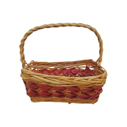 BASKET STRAW 28CM JY-0257