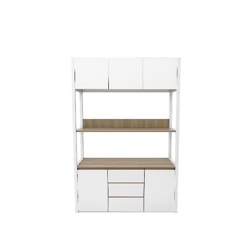 BOOK SHELF WOODEN 8903 OAK A+B