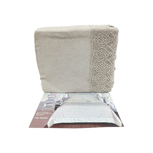 COMFORTER MICRO 6PCS SET BROWN