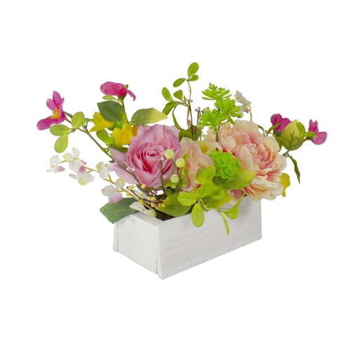 FLOWER IN METAL POT BH022-8