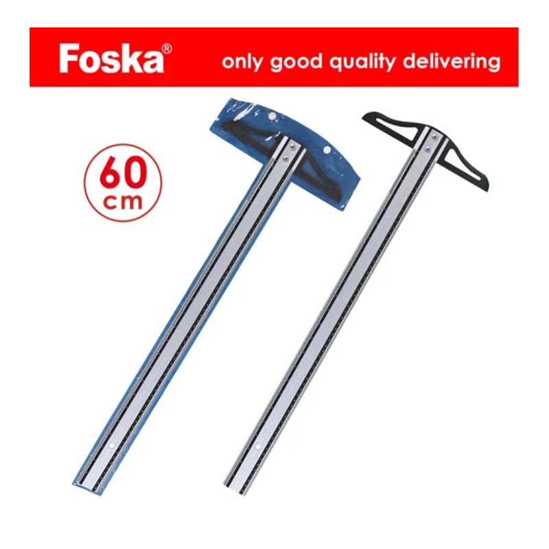 FOSKA RULER ALUMINIUM 60CM RF16