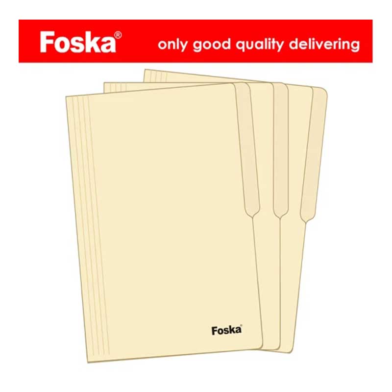 FOSKA MANILA PAPER 20PCS BLACK