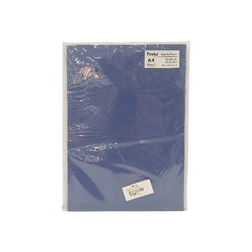 FOSKA MANILA PAPER 20PCS D.BLUE