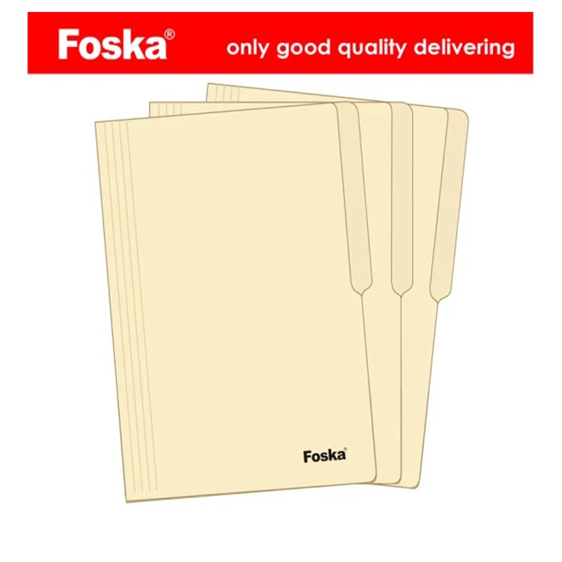 FOSKA MANILA PAPER 20PCS RED PC