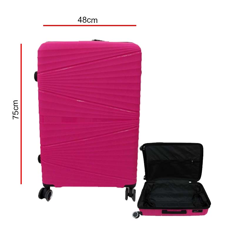 SUITCASE HB 28INCH PEACH