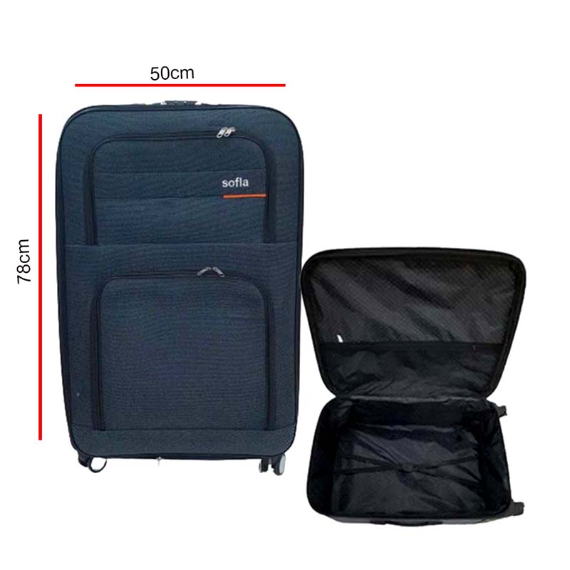 SUITCASE 72CM GREY BIG