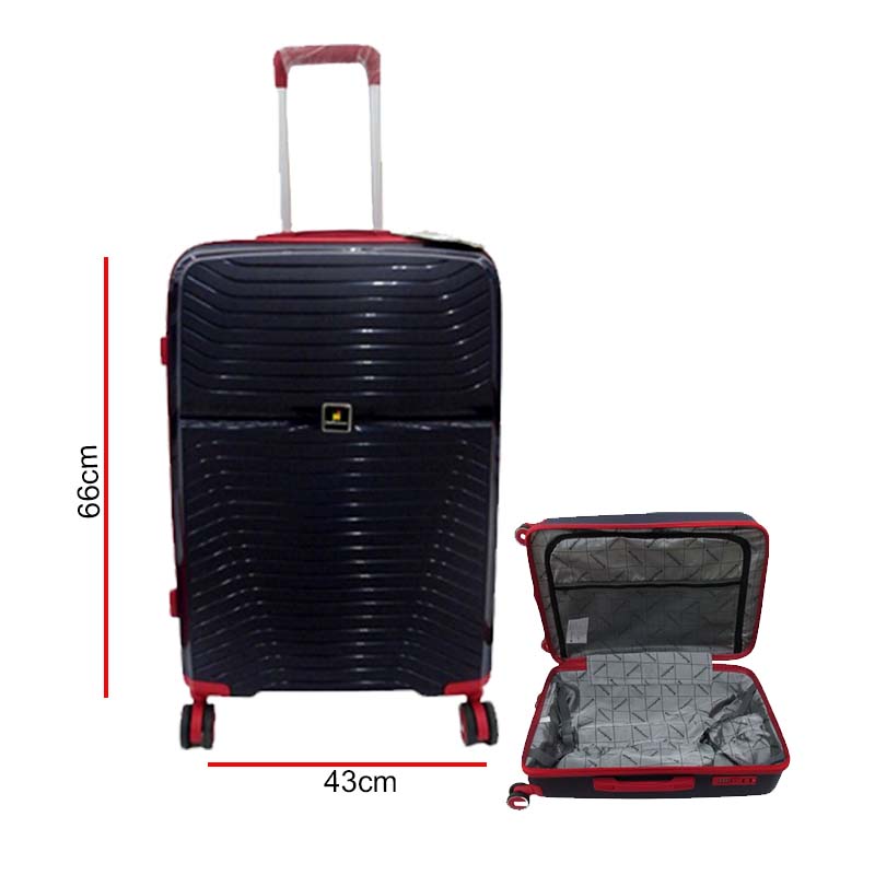 SUITCASE 66CM BLUERED HOFFMANNS