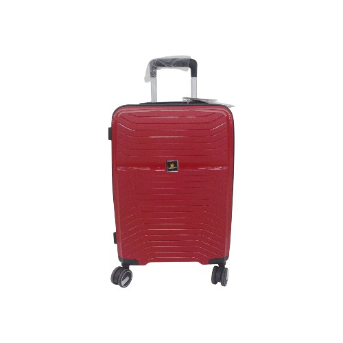 SUITCASE 56CM REDBLK HOFFMANNS