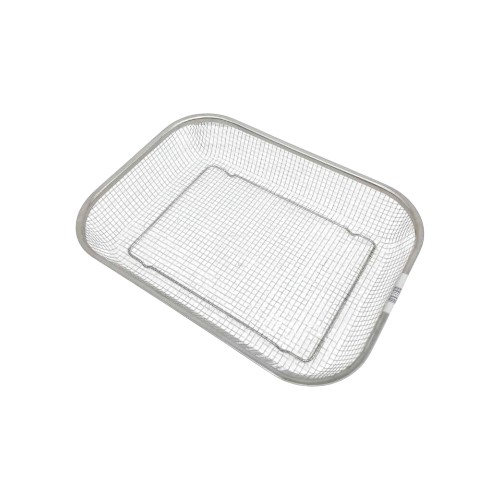 STAINLESS MESH SQUARE BASKET 25