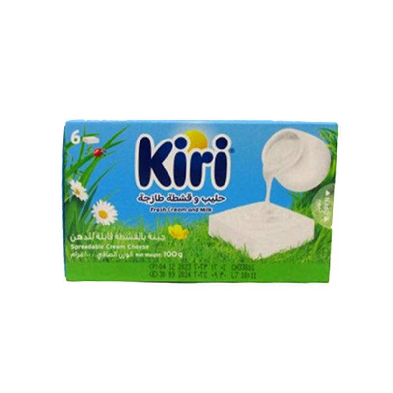 CREAM CHEESE X 6 PORTIONS KIRI