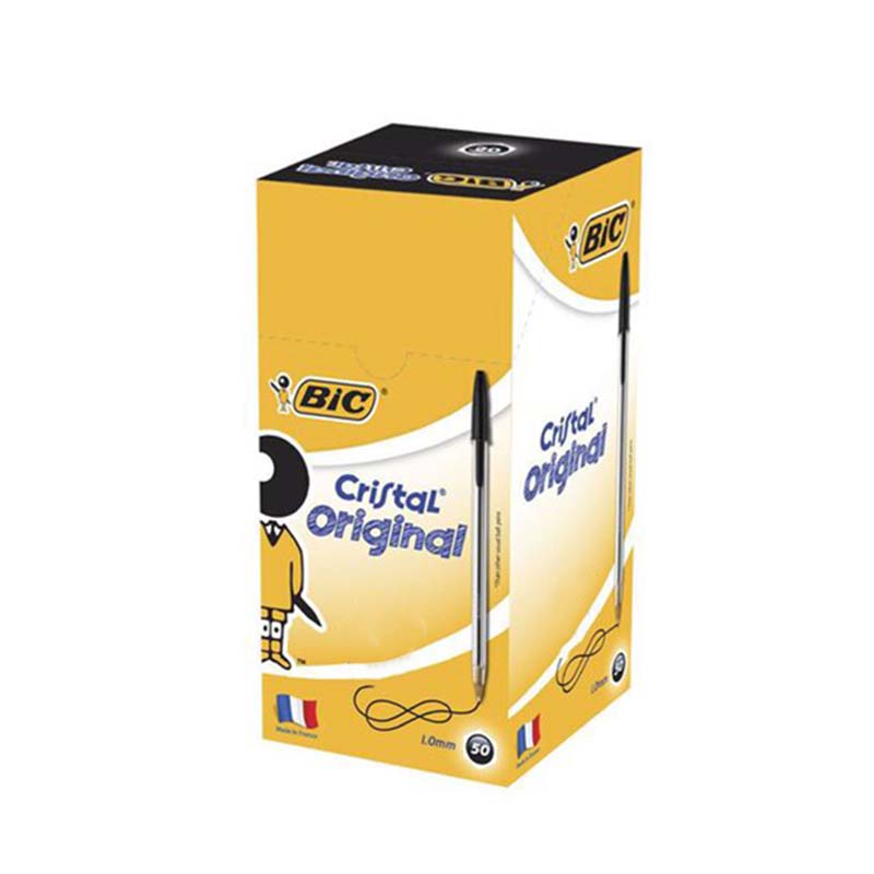 BIC CRISTAL BLACK 20 PCS