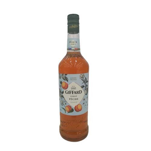 GIFFARD PEACH SYRUP L