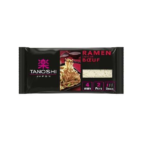 TANOSHI RAMEN BEEF NOODLES 360G