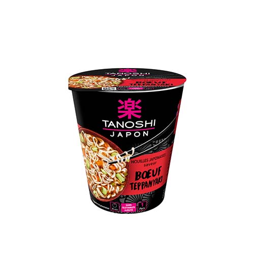 TANO CUP TEPPANYAKI NOODLES 65G