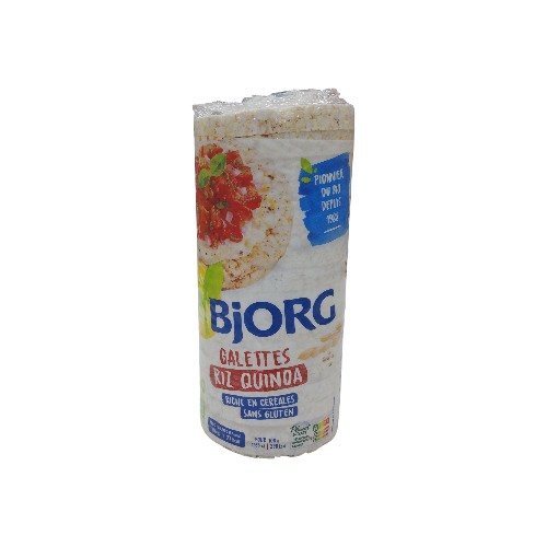 BJORG QUINOA RICE CAKE 130G