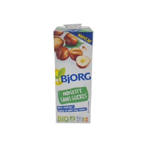 BJORG HAZELNUT MILK WOUT SUGAR