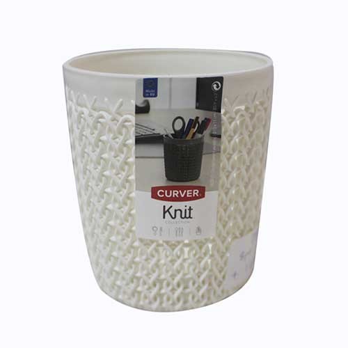 ORGANIZER CURVER WHITE KNIT ROU
