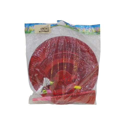 PARTY SET PLATES MASK