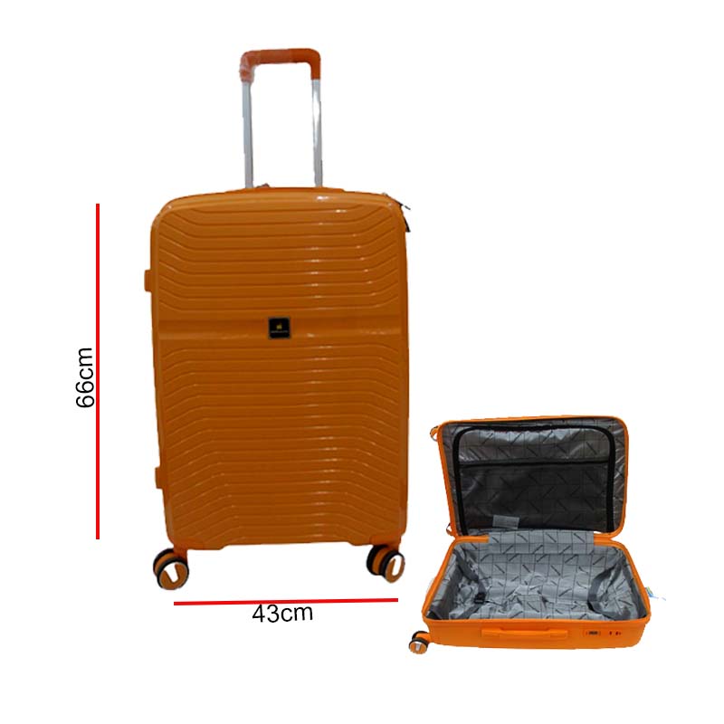 SUITCASE 66CM ORANGE HOFFMANNS