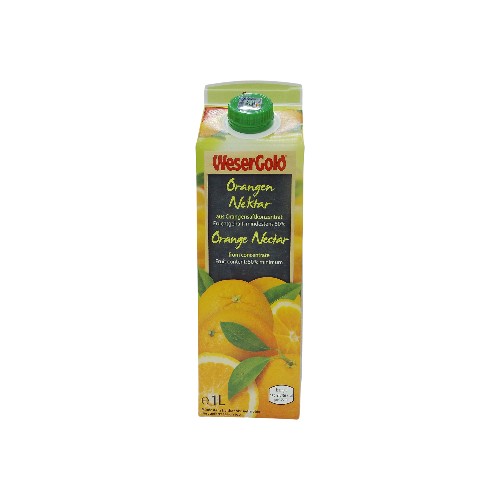 WESERGOLD ORANGE JUICE 1L